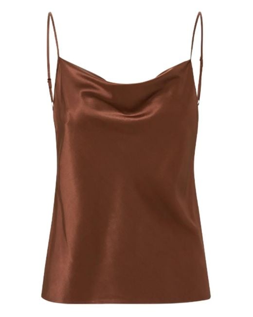 Veronica Beard Top Met Col in het Brown