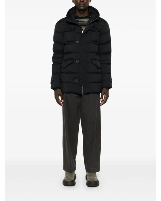 Herno Black Coats for men