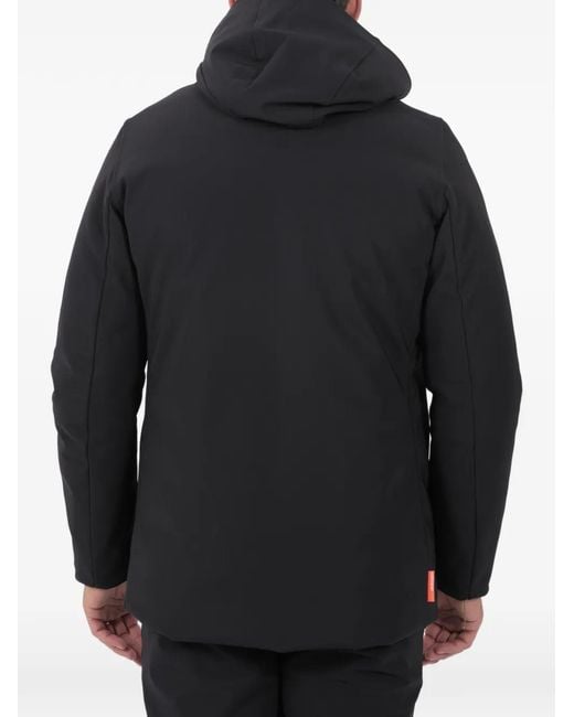Rrd Gray Side Zip Pockets Hooded Jacket for men