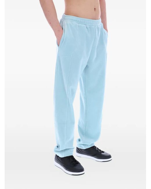 Fila Blue Lorrie Velour Track Pants for men