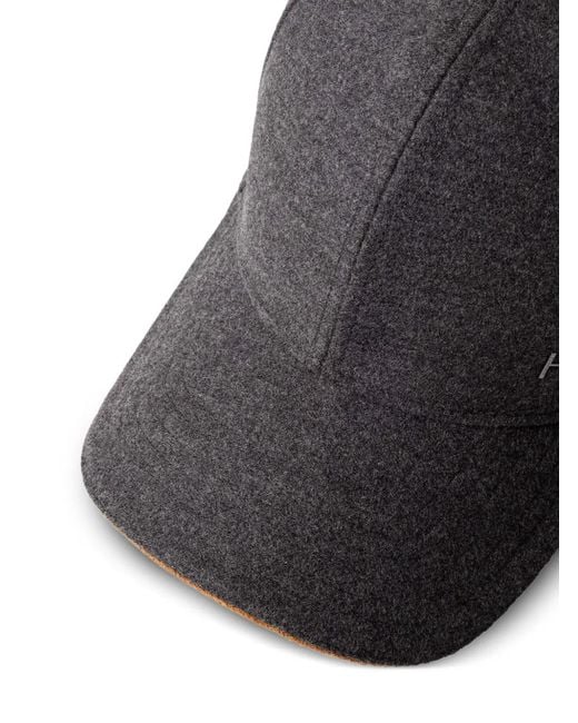 Hackett Gray Flannel Cap for men