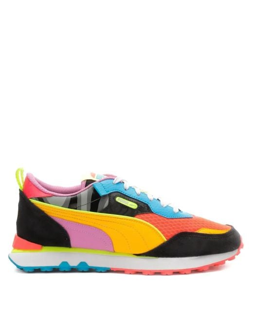 Sneakers Rider Fv Con Inserti di PUMA in Orange