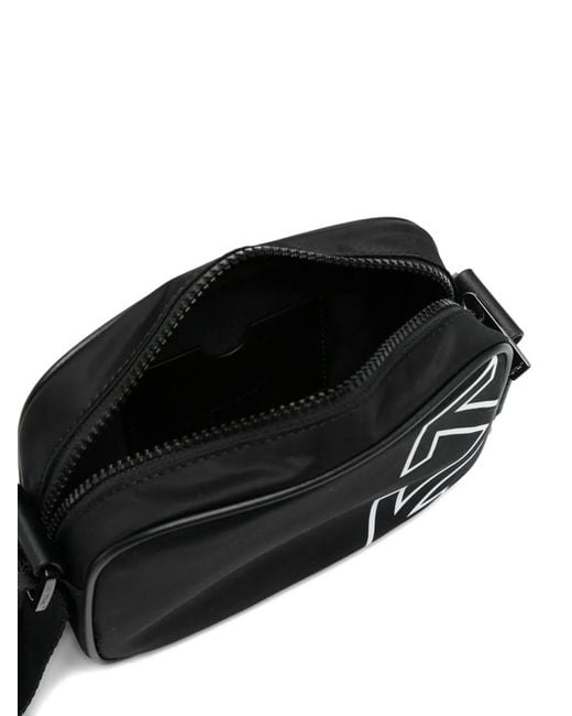 Off-White c/o Virgil Abloh Black Heritage Mini Camera Handbag for men