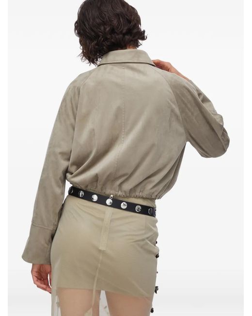 Liu Jo White Suede Jacket