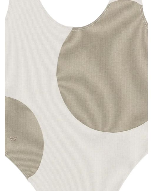 OPEN YY White Dotty Bodysuit
