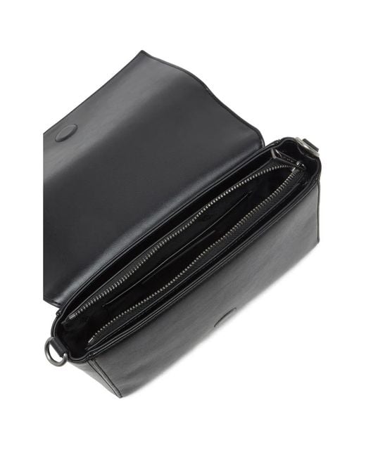DIESEL Gray Dsl 3D Cross Body Bag