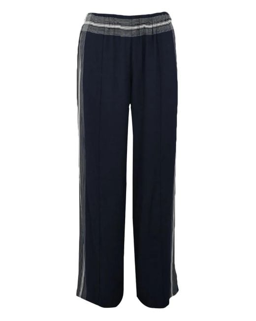 Vince Blue Elasticated-Waist Trousers