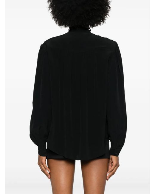 Isabel Marant Black Stylish Elegance Top