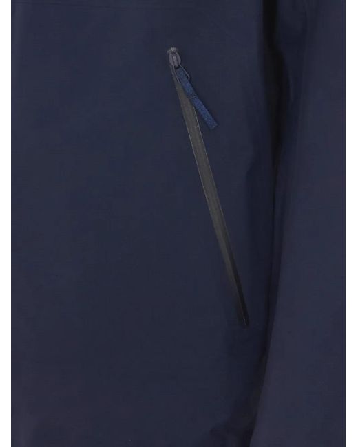 Veilance Blue Secant Hooded Jacket for men