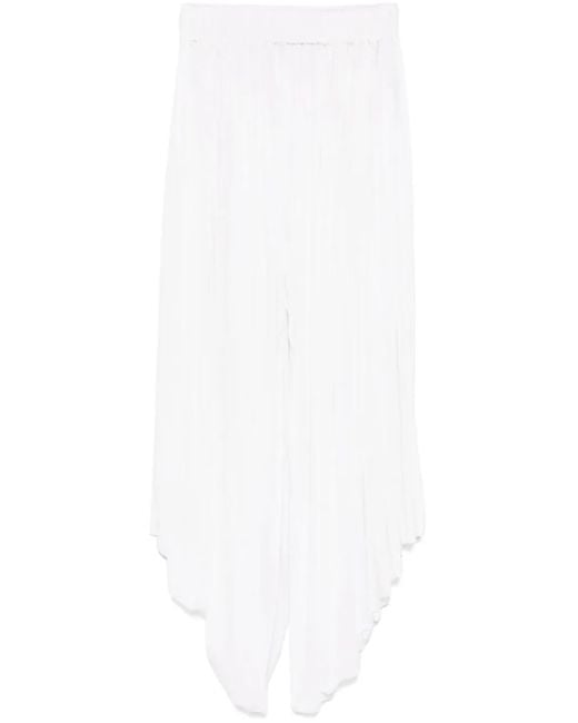 Burc Akyol White Sultan Trousers