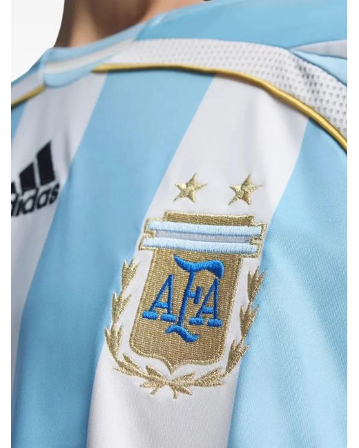 Adidas Blue Argentina Home Jersey T-Shirt 2006 for men