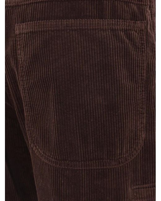 メンズ Brunello Cucinelli ストレート コーデュロイパンツ Brown