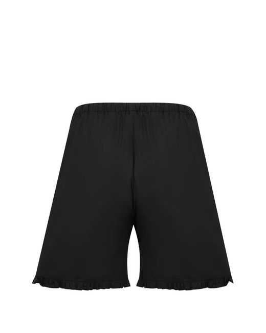 Deiji Studios Black Drawstring Shorts