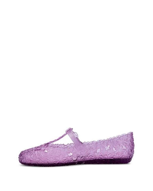 Melissa Purple X Susan Fang Daphnis Ballet Flats