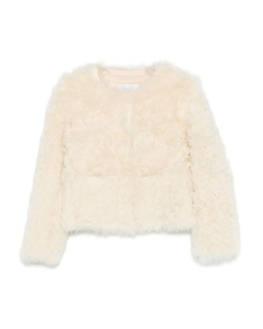 IRO Natural Sheepskin Coat
