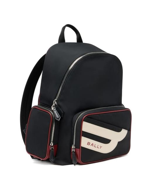 Bally Black Competition Backpack for men