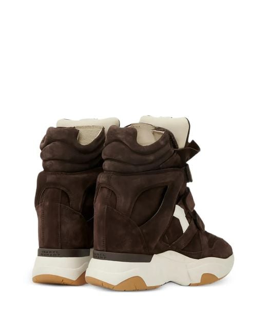 Isabel Marant Brown Balskee Sneakers