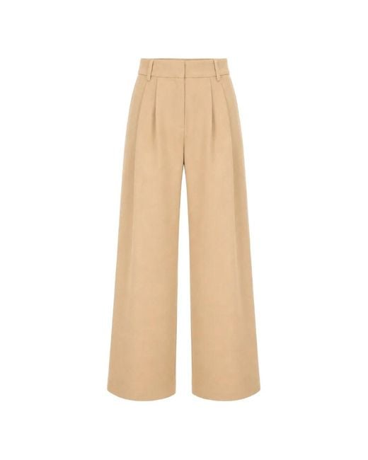 Arlo Mott White Horatio Pleated Trousers