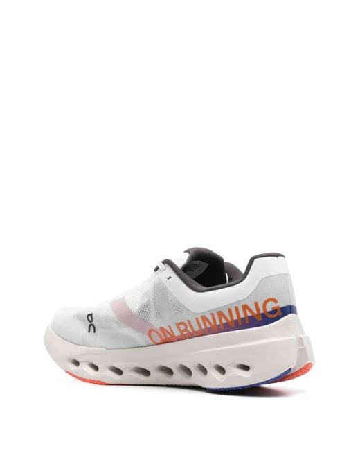 On Shoes White Cloudsurf Next Sneakers