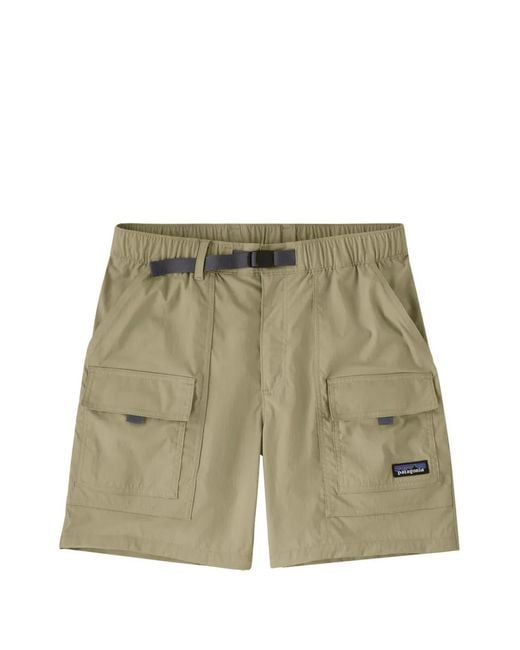Patagonia Green Outdoor Everyday Cargo-Pocket Shorts for men