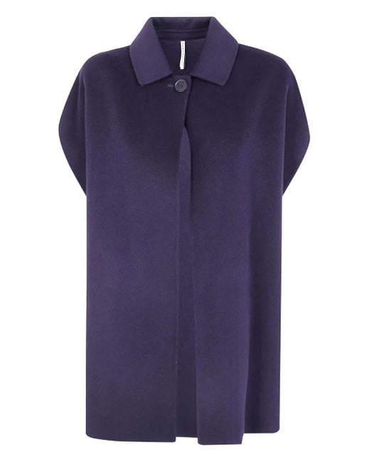 Liviana Conti Blue Nora Cape Mit Kragen