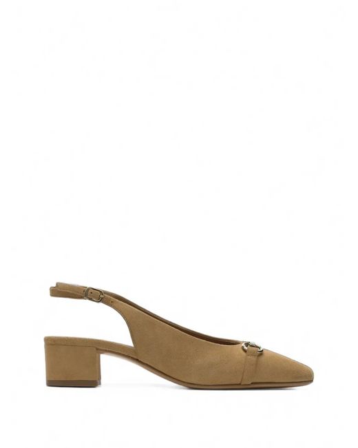 Lottusse Natural Goya Heeled Pumps