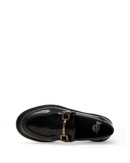 Dr. Martens Black Adrian Horsebit Loafers