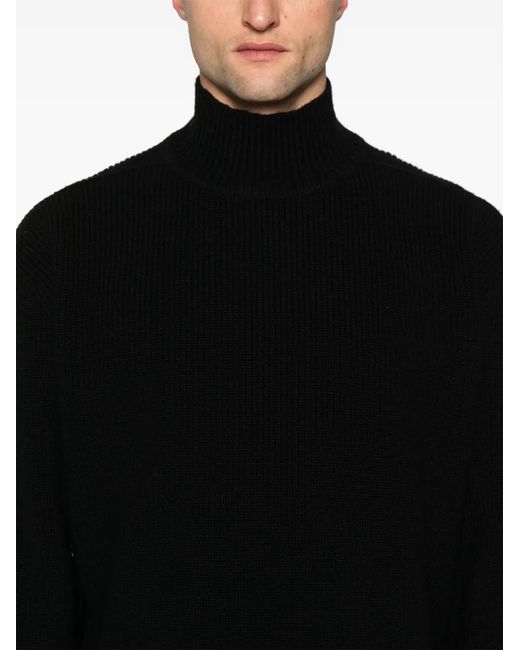 Rick Owens Black Turtleneck for men