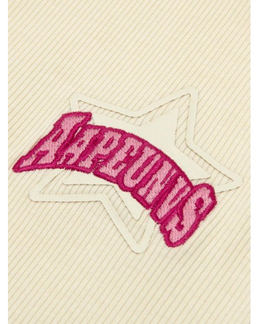A Bathing Ape Natural Logo-Patch Top