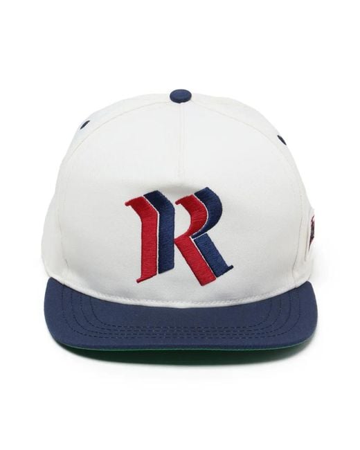 Rhude Blue Double-R Cap for men