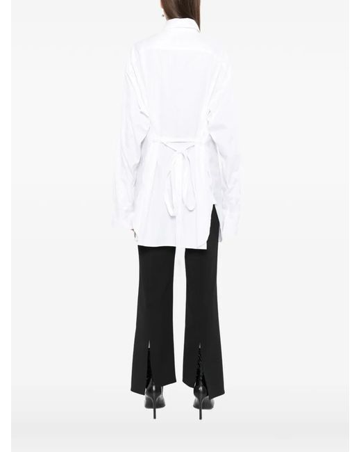 Setchu White Cotton Shirt