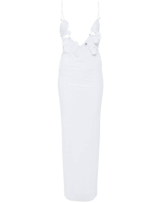 Christopher Esber White Venus Moulded Dress