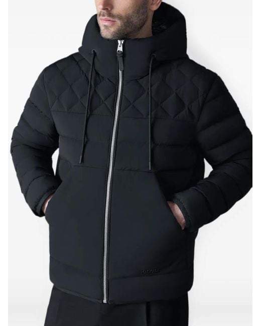 Mackage Black Bergen Quilted Jacket for men