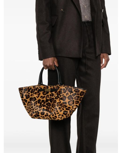 DeMellier London Brown Medium New York Tote Bag