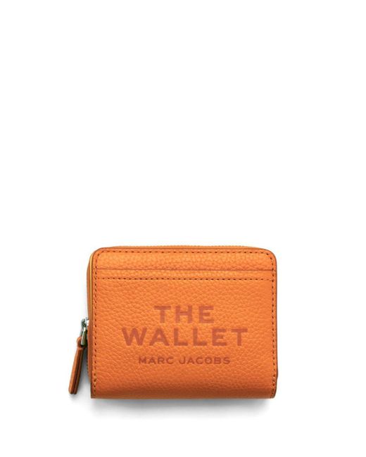 Portafoglio con logo di Marc Jacobs in Orange