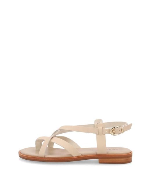 Frau Natural Strappy Sandals