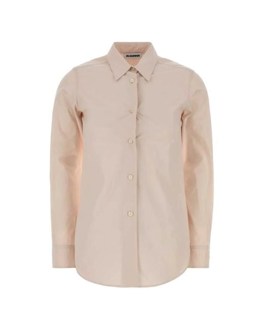 Jil Sander White Poplin Shirt