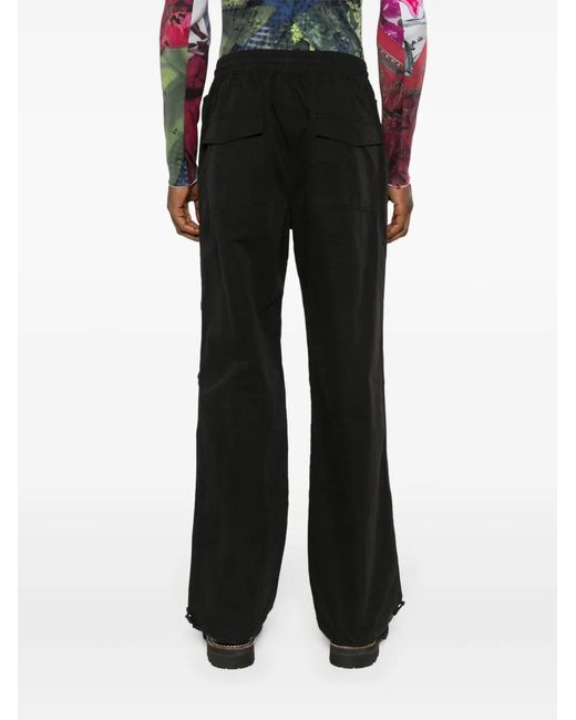 Represent Black Pants for men