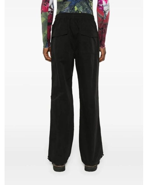 Represent Black Pants for men