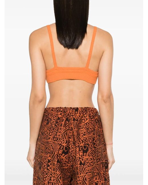 Alanui Orange Brassière Finest