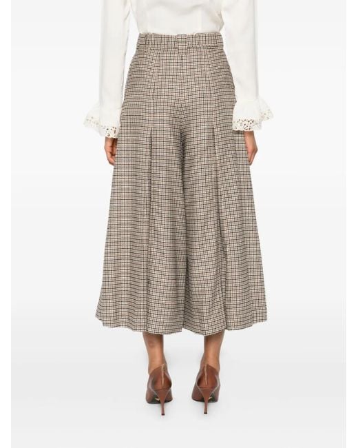 Zimmermann ベルテッド プリーツスカート Gray