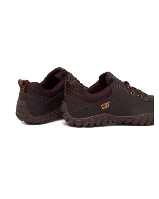 Caterpillar Instruct Sneakers mit Mesh-Einsatz in Brown für Herren