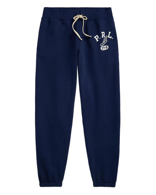Polo Ralph Lauren Blue Logo-Print Track Pants for men