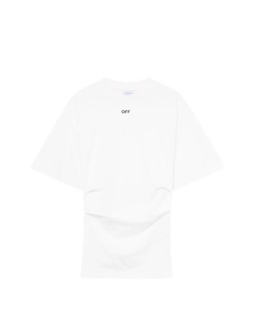 Off-White c/o Virgil Abloh White Off Stamp Shoulder T-Shirt
