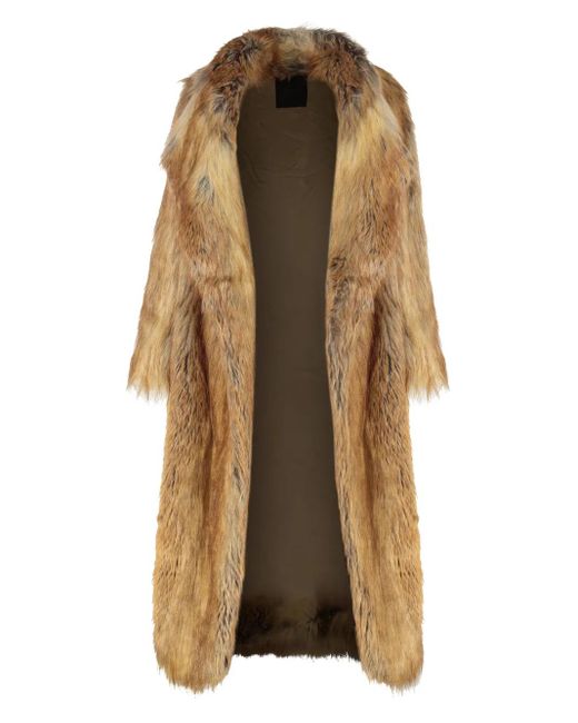 BB COUTURE Brown Faux-Fur Coat