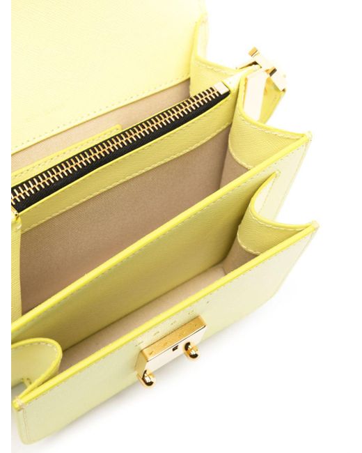 Marni Mini Trunk Shoulder Bag in Yellow Lyst