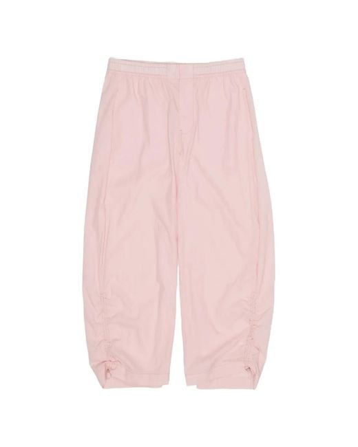 Bimba Y Lola Pink Drawstring-Fastening Trousers