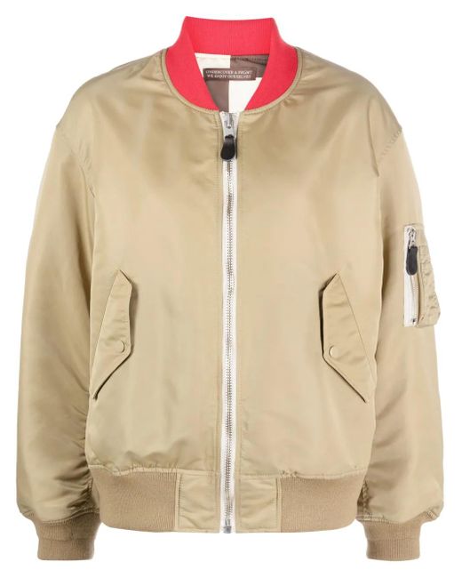 Undercover Natural X Fragment Design Reversible Bomber Jacket