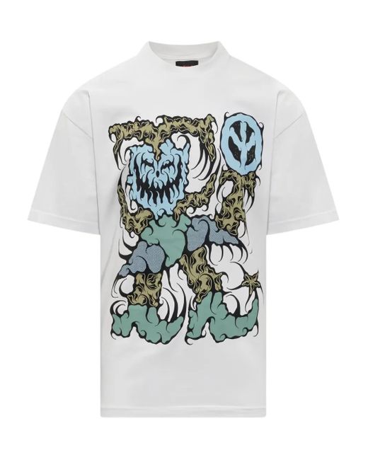 メンズ Babylon LA グラフィック Tシャツ Gray