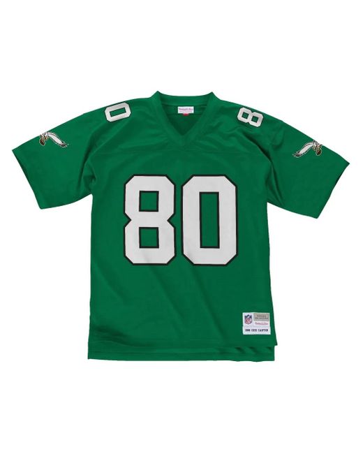 メンズ Mitchell & Ness Philadelphia Eagles 1988 Cris Carter レガシー ジャージ Green